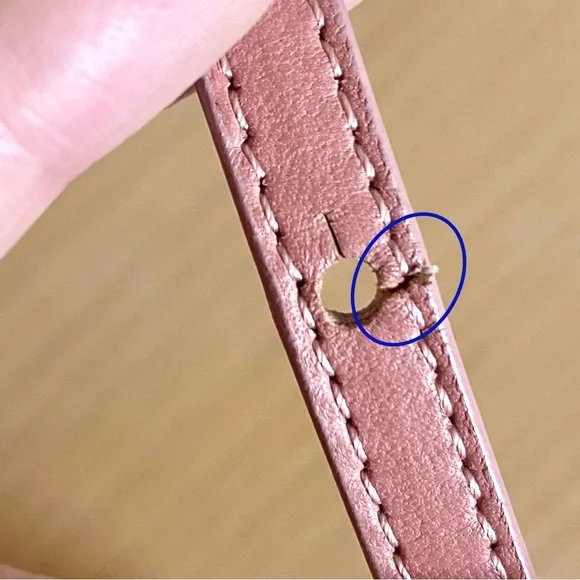 Mansur Gavriel Double Zip Leather Crossbody Bag blush pink - Picture 13 of 16